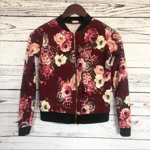 Girls kids bomber jacket
